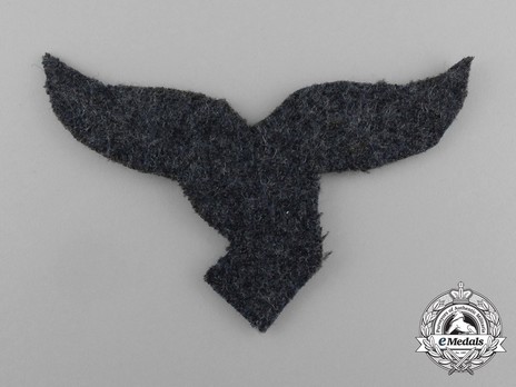 Luftwaffe 1st Pattern NCO/EM's Breast Eagle Reverse
