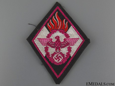 HJ Fire Defense Badge Obverse