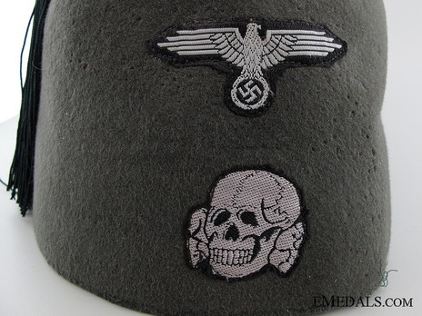 Waffen-SS Field Combat Fez Detail
