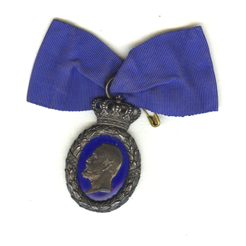 King Oscar II Silver Jubilee Medal (for Members of the Royal Household)