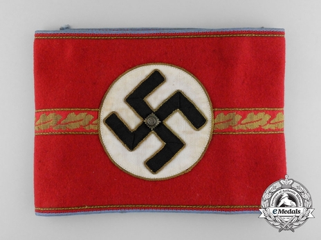 NSDAP Zellenleiter/C and D Level Betriebsobmann/Hauptbetriebsobmann Type II Ort Level Armband Obverse