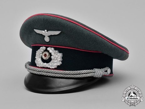 German Army Armoured Officer's Visor Cap Profile