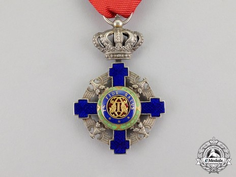 The Order of the Star of Romania, Type II, Civil Division, Knight's Cross Obverse