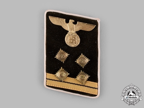 NSDAP Haupt-Gemeinschaftsleiter Type IV Kreis Level Collar Tabs Obverse