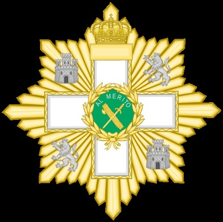 506px grand cross of the order of civil guard merit.svg