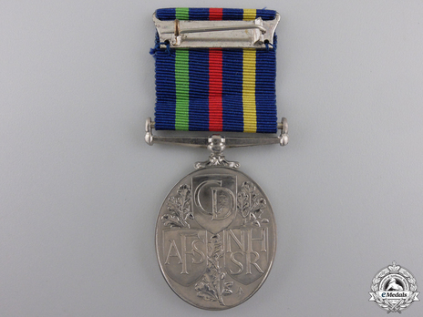 Silver Medal (for British recipients) Reverse