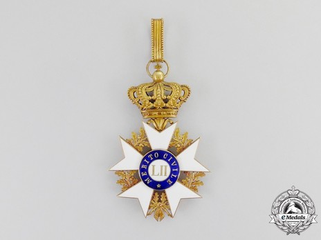 Order of Civil Merit, Grand Officer Reverse
