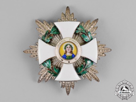 Order of Saint Agatha, Grand Officer Breast Star Obverse