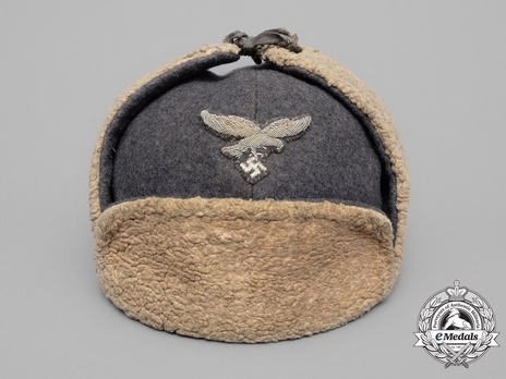 Luftwaffe Winter Field Cap (Wool version) Obverse