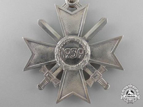 Knight's Cross of the War Merit Cross with Swords, by Deschler (1) Reverse