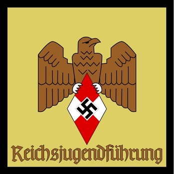 HJ Department Heads of the Reichsjugendführung Pennant Obverse