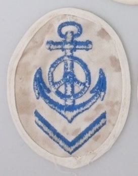Kriegsmarine Obermaat Motor Transport Insignia (embroidered) Reverse