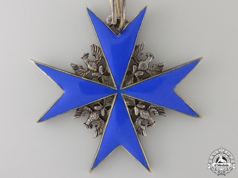 Pour le Mérite, Cross (First World War version, in silver gilt) Reverse
