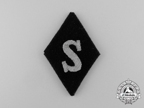 Waffen-SS Maintenance Technical Sergeant Officer's Trade Insignia Obverse