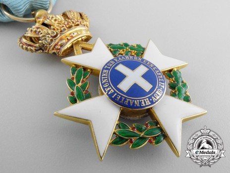 Order of the Redeemer, Type II, Knight's Cross, in Gold Reverse