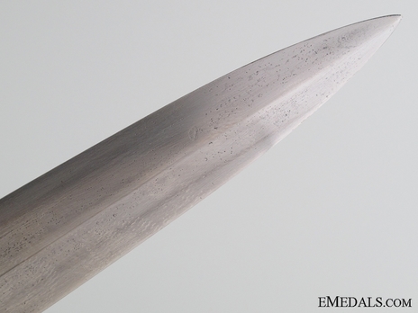SA Standard Service Dagger by C. Wüsthof (maker marked) Blade Tip