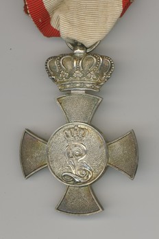 Leopold Order, Type II, Silver Merit Cross Obverse