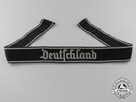 Waffen-SS Deutschland NCO/EM's Cuff Title Obverse
