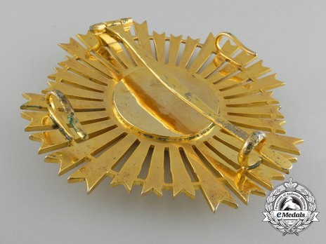 Royal Order of Sahametrei, Grand Cross Breast Star Reverse
