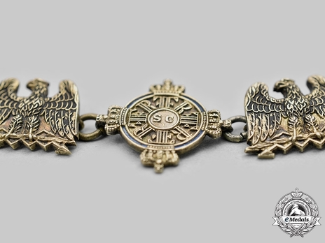 High Order of the Black Eagle, Collar Miniature Obverse