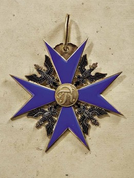 High Order of the Black Eagle, Cross (in silver gilt) Obverse