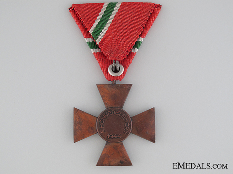 Civil Defence Cross of Merit, III Class Reverse