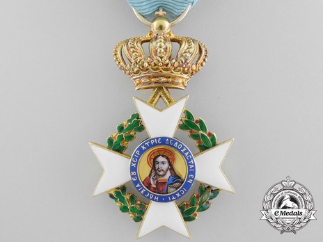 Order of the Redeemer, Type II, Knight's Cross, in Gold Obverse