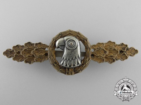Reconnaissance Clasp, in Bronze (in tombac) Obverse