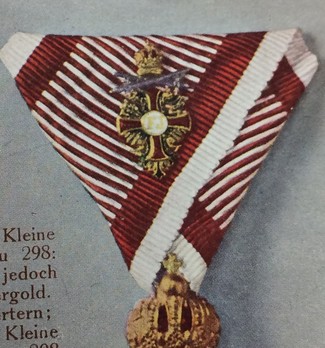 Order of Franz Joseph, Type II, Military Division, Commander Miniature (with silver swords)