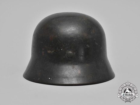 German Army Steel Helmet M40 (Single Decal version) Back