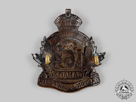 164th Infantry Battalion Other Ranks Cap Badge Reverse