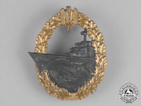 Destroyer War Badge, by J. Feix Obverse