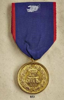 Medal "Merito ac Dignitati", in Gold Obverse