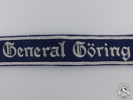 Luftwaffe Regiment General Göring Cuff Title (Officer version) Obverse