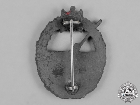 Coastal Artillery War Badge, by Steinhauer & Lück Reverse