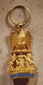 Order of the Crown of Westphalia, I Class Knight (in gold) Obverse