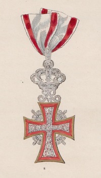 Order of Dannebrog, Grand Commander (Frederik V), (brilliants) Obverse