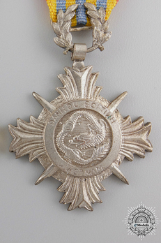 Armed Forces Honour Silvered Bronze Medal Obverse