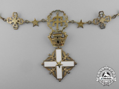 Order of Merit of the Italian Republic, Type I, Collar Reverse