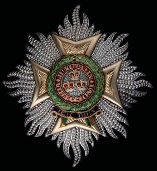 The Most Honourable Order of the Bath, Type II, Military Division, Grand Cross Breast Star 