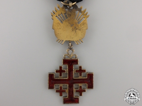 Equestrian Order of Merit of the Holy Sepulcher of Jerusalem (Type II) Knight (for Men, 1907-Present) Reverse