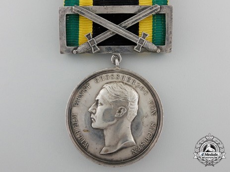 General Honour Decoration, Military Division, Silver Medal (for merit 1914) Obverse