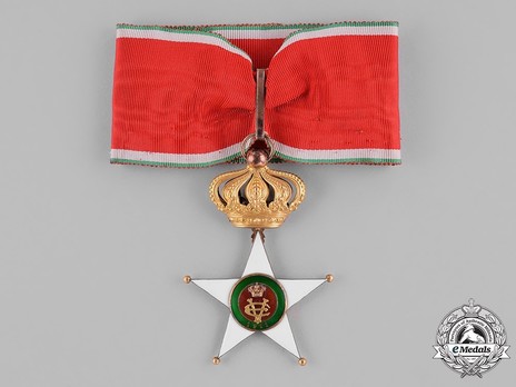 Order of the Colonial Star of Italy, Commander Cross Obverse