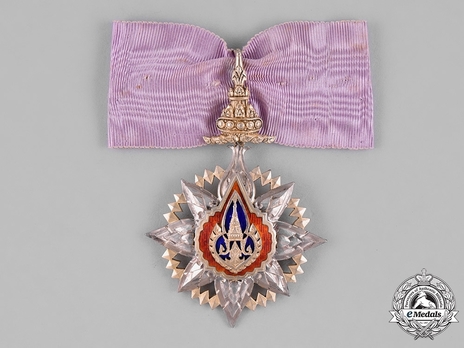Order of the Crown of Thailand, Type II, Knight Commander, III Class (for Dame, in Gilded Silver)