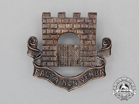 Fort Gary Horse Other Ranks Cap Badge (Fort) Obverse