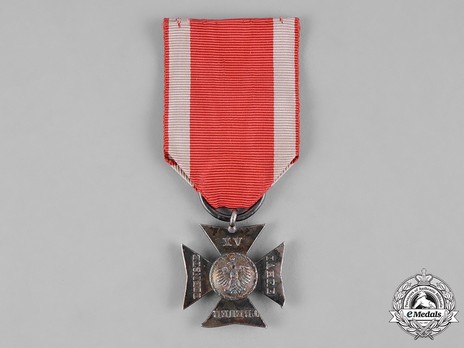 Long Service Cross in Silver for 15 Years Obverse