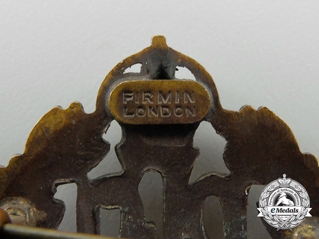 Firmin London Mark on RFC Collar Tabs