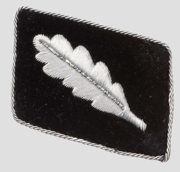 Allgemeine SS Pre-1942 Standartenführer Collar Tabs Obverse