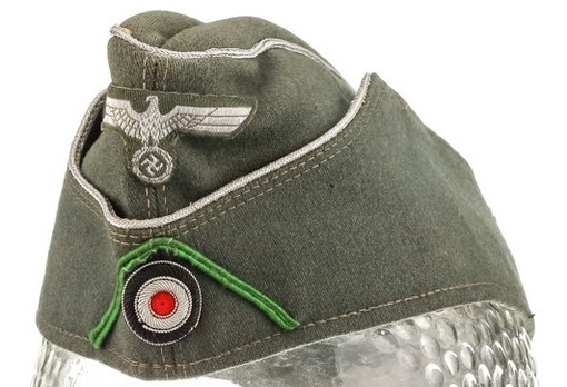 German Army Mountain Officer's Field Cap M38 Profile