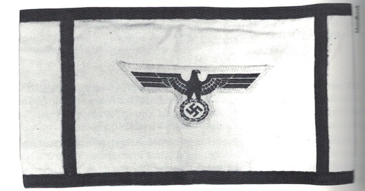 Kriegsmarine Deputy Air Protection Leader Armband Obverse
